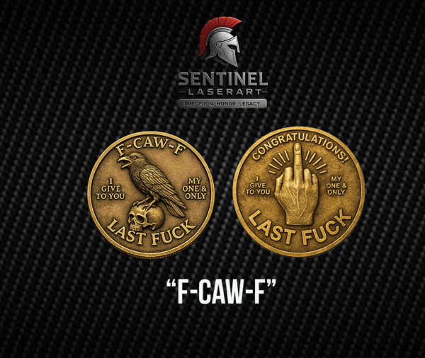 "F-CAW-F" Challenge Coin