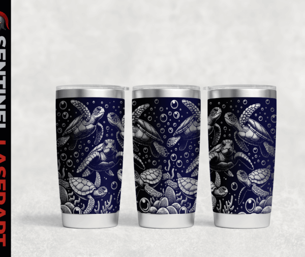 20oz, SEA TURTLE TUMBLER
