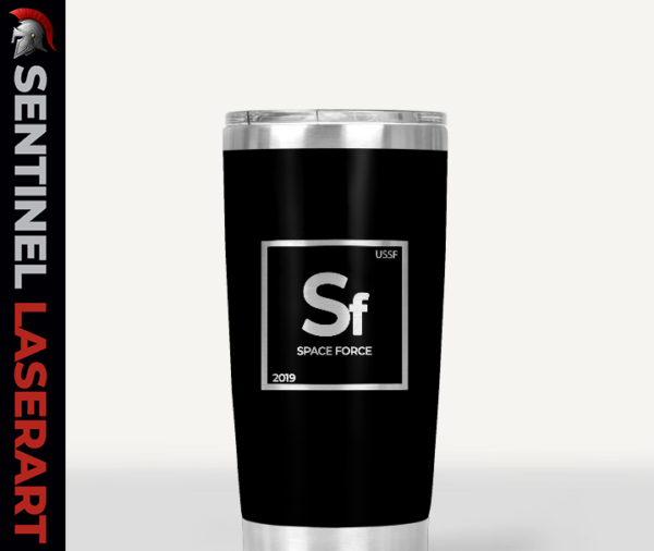 Elements of Defense | US Space Force Laser Engraved Tumbler