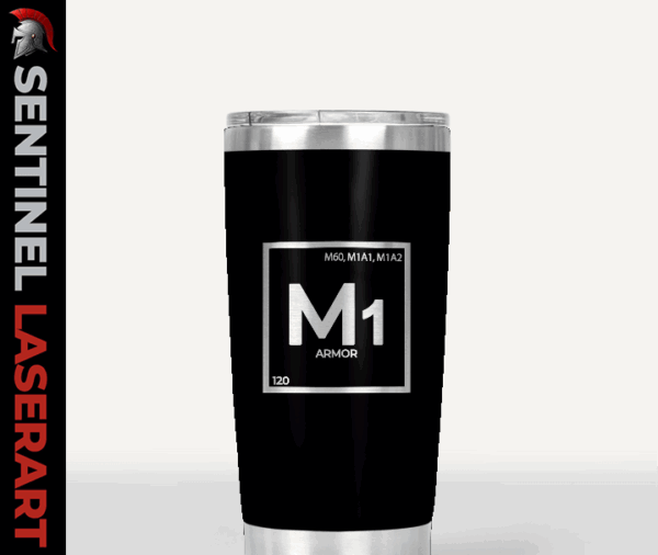 Navy Elements of Defense all colors display — 20oz laser engraved tumblers — USN Navy military gifts