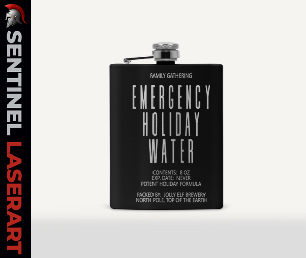 Emergency Holiday Water Flask