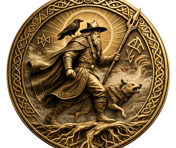 Allföðr | Odin the All-Father Challenge Coin